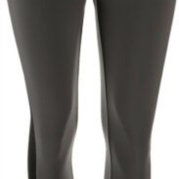 NWT LISA RINNA RIBBED PANEL CHARCOAL LEGGINGS XS - Picture 3 of 12